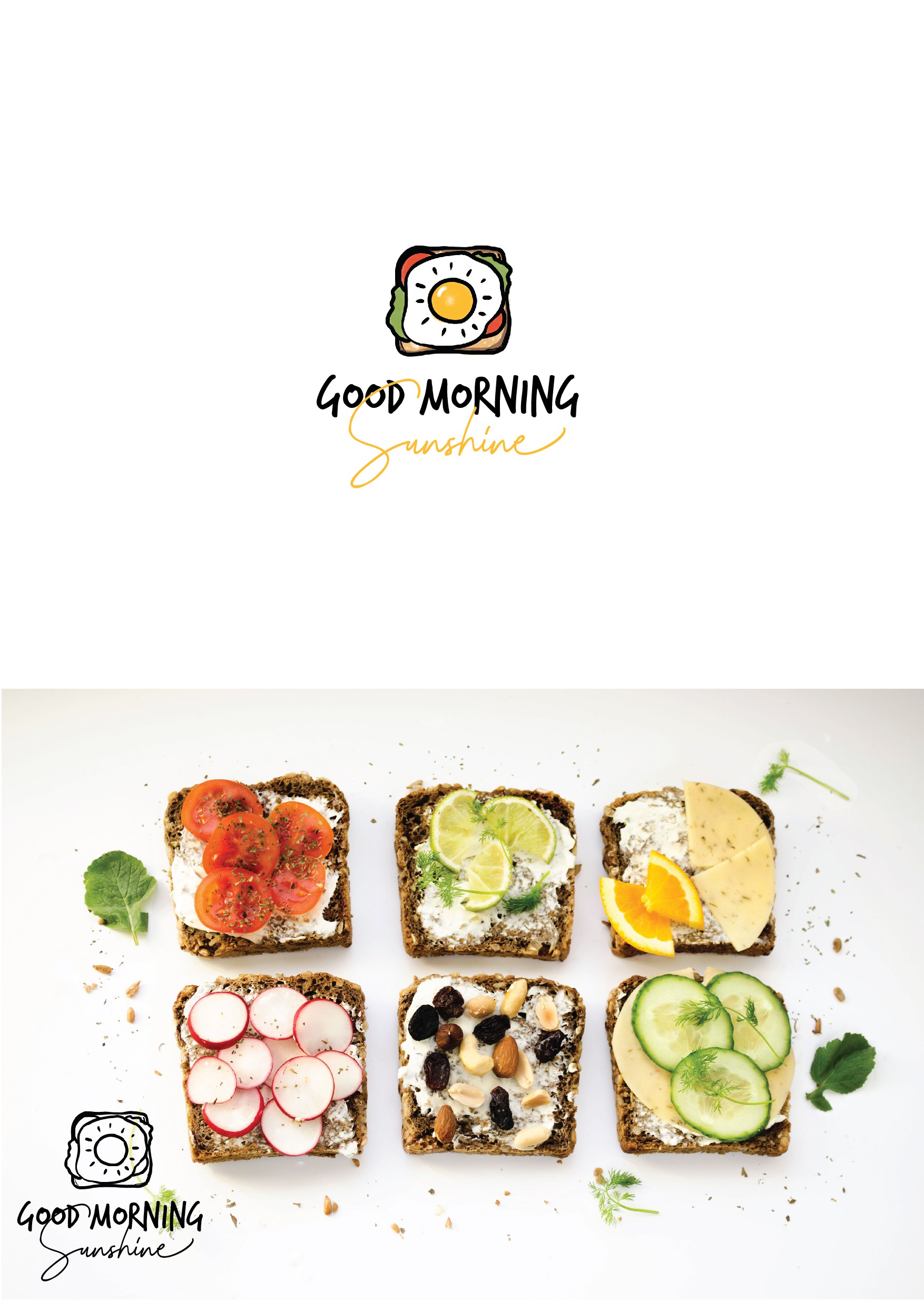 логотип для полезных завтраков